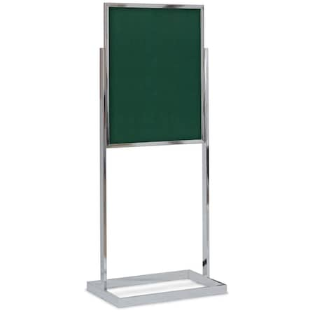 Sliding Door Indoor Enclosed Corkboard,4